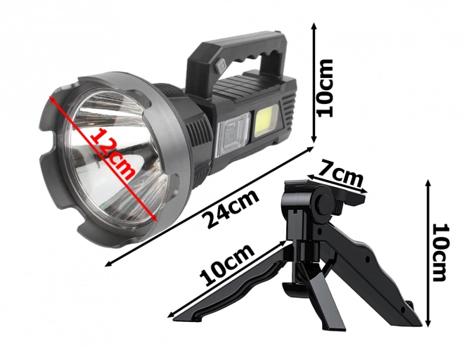 Réflecteur à trépied Cree LED XHP50 COB pour le tourisme