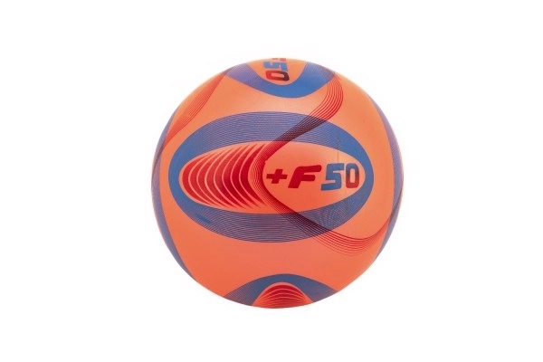 Balle en caoutchouc colorée non gonflée dans un filet - 23 cm