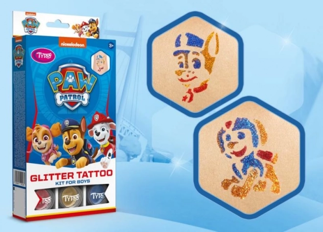 Set de tatouage Pat' Patrouille pour garçons