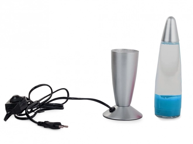 Lampe de nuit lave avec lampe à cire