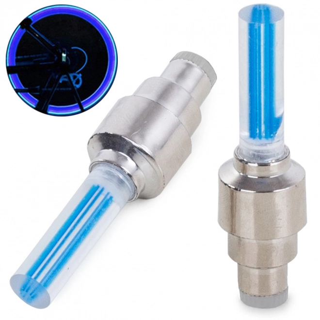 Valves lumineuses pour vélo - ensemble de 2 pièces