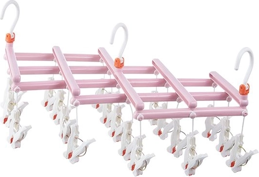 Crochet pivotant avec verrou