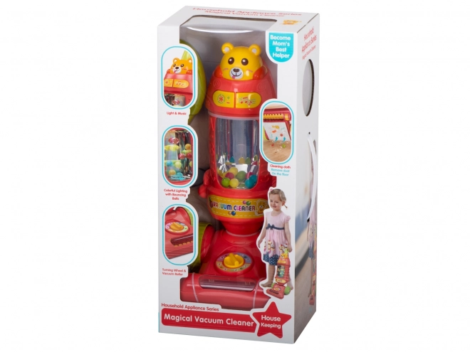 Aspirateur interactif pour enfants avec son Raspberry
