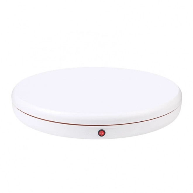 Support photo rotatif 45 cm blanc