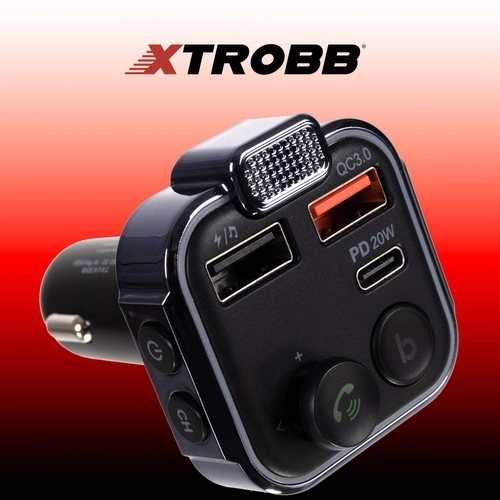 Émetteur/chargeur FM Bluetooth Xtrobb 22355