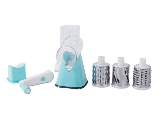 Trancheuse de cuisine universelle avec 3 tambours interchangeables
