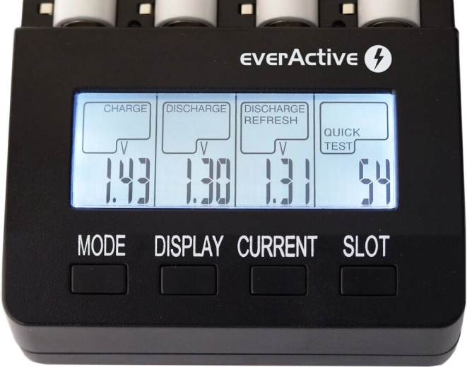 Emplacements indépendants et écran LCD clair