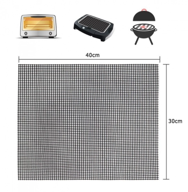 Grille / sous-tapis en téflon pour grillade