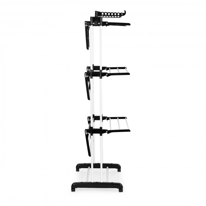 Étendoir vertical sur roulettes, pliable