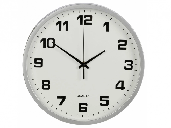 Grande horloge murale silencieuse 25 cm ronde