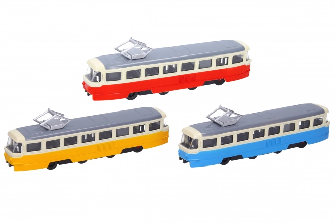 Tramway métallique avec effets 16 cm