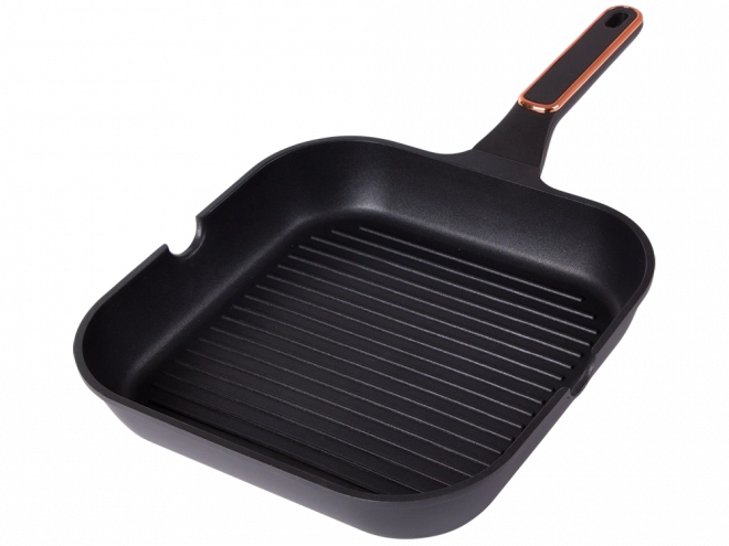 Poêle à griller KingStyle avec surface antiadhésive