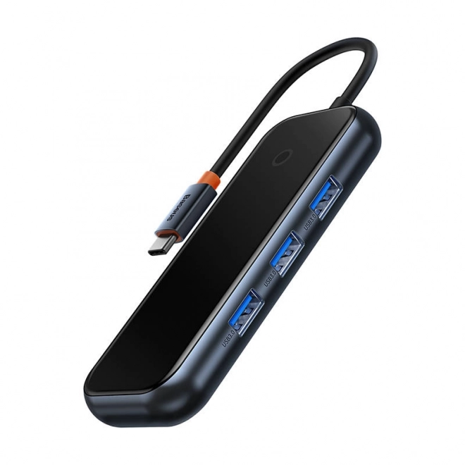 Baseus Hub USB-C vers 4x USB 3.0 Gris Foncé