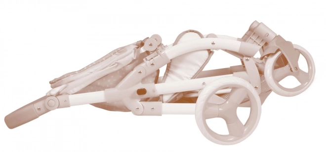 DeCuevas 81643 Poussette pliable pour poupées 3 en 1 avec sac de transport DIDI 2021 - 75 cm