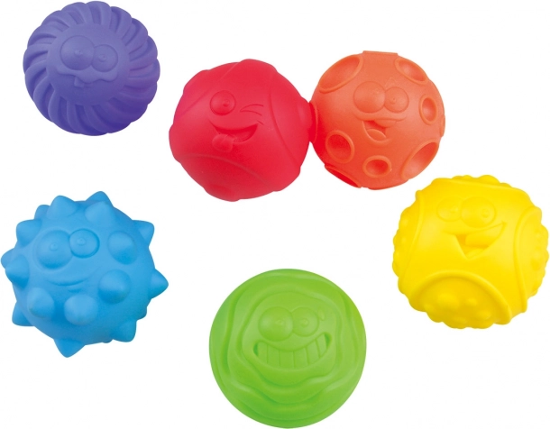 Ensemble de balles texturées, set de 6 pièces