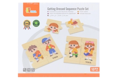 Puzzle en bois habillage