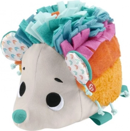 Fisher-Price hérisson arc-en-ciel – jouet sensoriel en peluche pour bébés