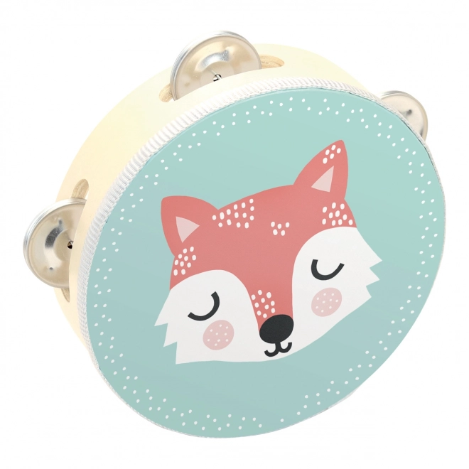 Tambourin en bois Vilac Renard par Michelle Carlslund