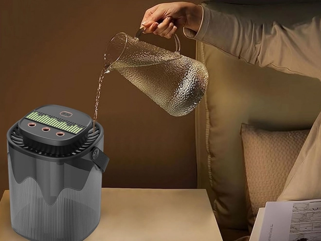 Humidificateur d'air avec aromathérapie et éclairage RGB USB