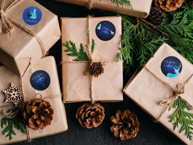 Autocollants décoratifs de Noël