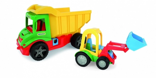 Véhicules Multi Truck avec benne basculante et chargeur buggy