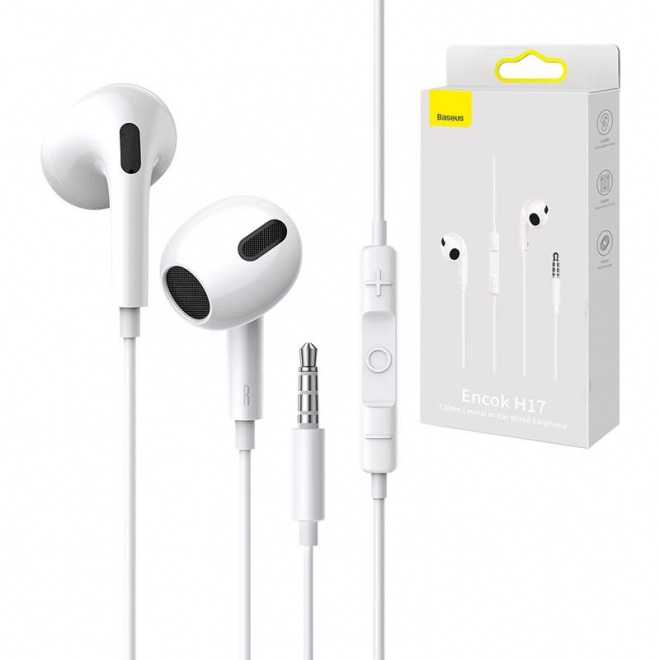 Écouteurs Baseus Encok H17 (blanc)