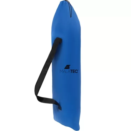 Chaise longue pliante de camping bleue - Malatec