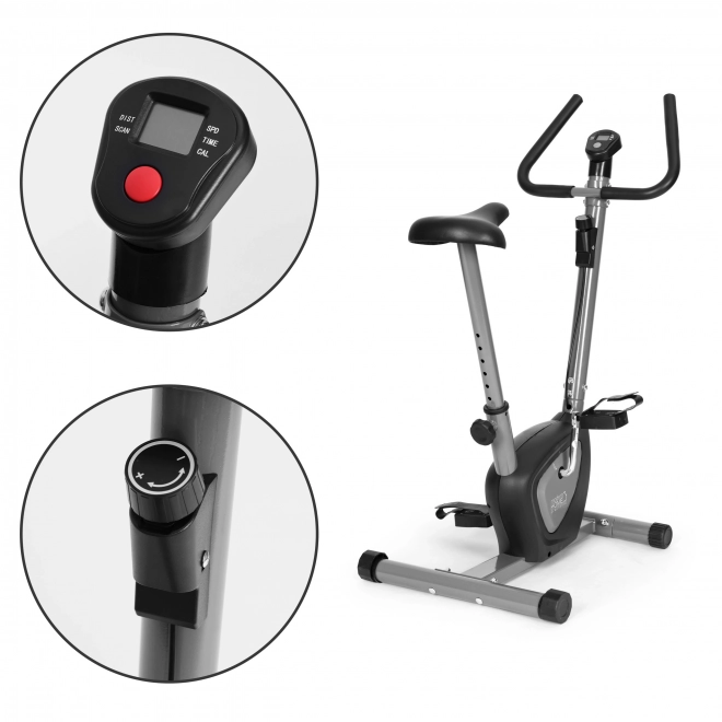 Vélo d'appartement avec ordinateur