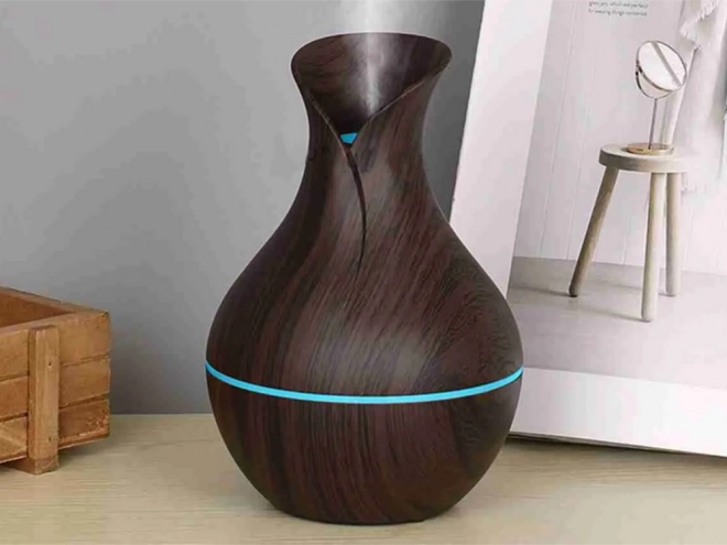 Diffuseur d'arôme moderne et humidificateur d'air avec éclairage RGB USB