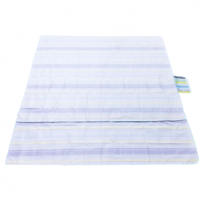 Couverture de pique-nique de plage 200x200cm bleue