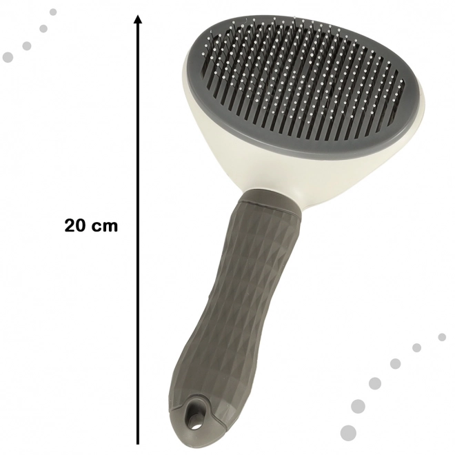 Brosse automanageante pour poils de chiens et chats