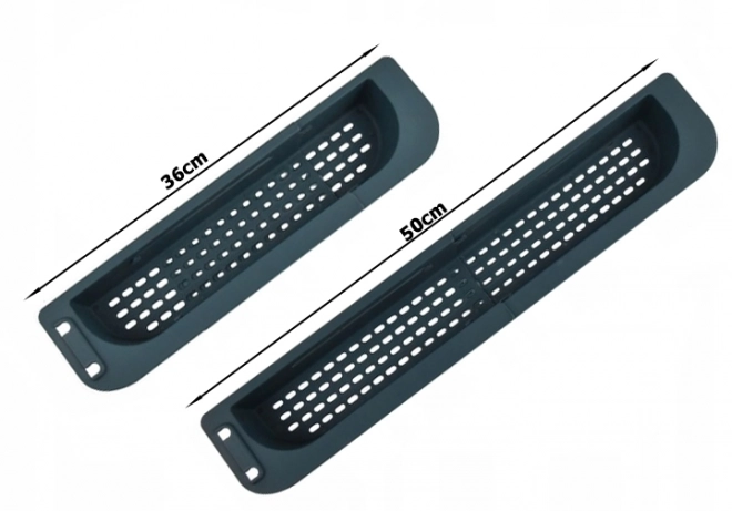 Organisateur d'ustensiles de cuisine étagère d'évier égouttoir pliable
