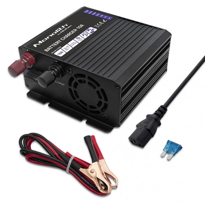 Chargeur intelligent Monolithe pour batteries LiFePO4 AGM GEL SLA