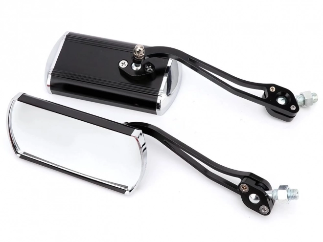 Rétroviseur en aluminium pour moto avec support léger et adaptateur