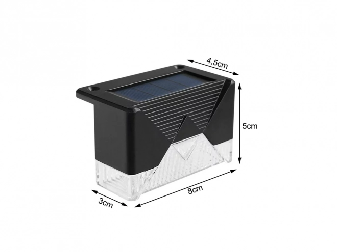 Lumières solaires extérieures avec capteur