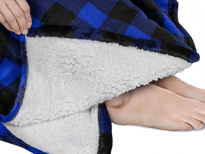 Chaud pull oversize couverture à capuche