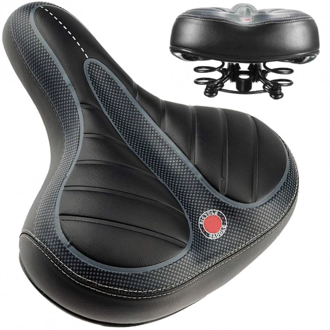 Selle de vélo confortable et douce avec ressorts en mousse