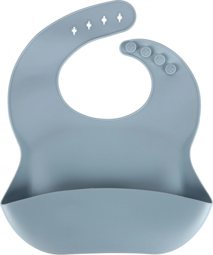 Bavoir avec poche profonde et fermeture réglable