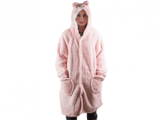 Chaud et doux sweat-shirt couverture oversize avec capuche