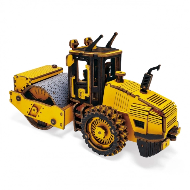 RoboTime puzzle 3D en bois - Rouleau compresseur