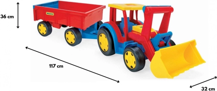 Dimensions géantes et haute capacité de charge