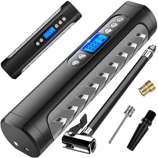 Pompe à compresseur portable à batterie avec écran LCD