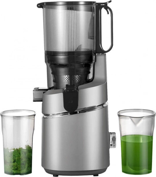 Extracteur de jus à rotation lente AMZCHEF gris