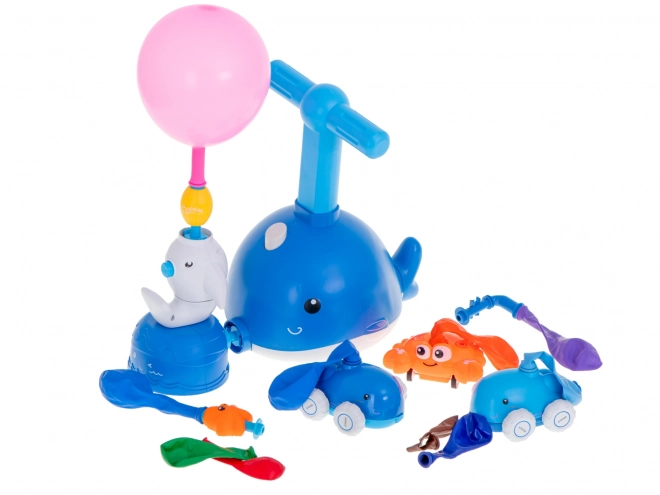 Lanceur de ballons aérodynamique - dauphin