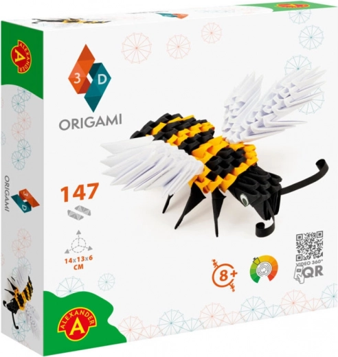 147 modules pour une abeille 3D réaliste