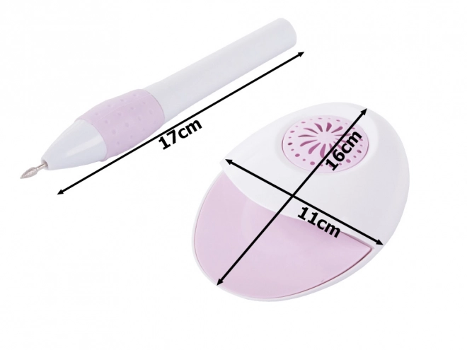 Sèche-ongles à batterie et kit de coupe-ongles