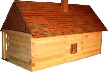 Kit de construction en bois à coller Walachia - Ferme