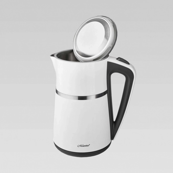 Bouilloire électrique 1,7 l 2200 W blanche