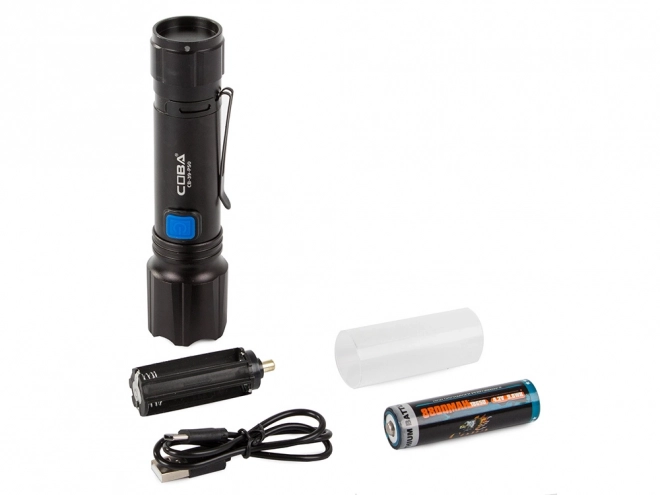 Lampe de poche militaire tactique avec zoom