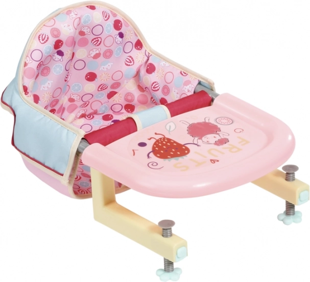Assise confortable et plateau pratique
